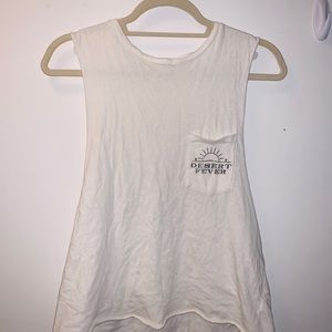 Cut off casual top